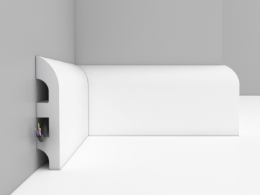 ПЛИНТУС дюрополимер под покраску A016 (2000x99x20 мм)